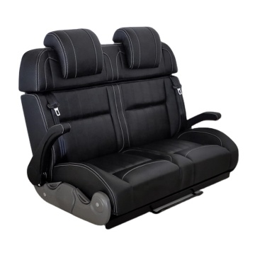 Customized Luxurious Leather RV Bed Seat for Fashionable Motor Home and Van MPV