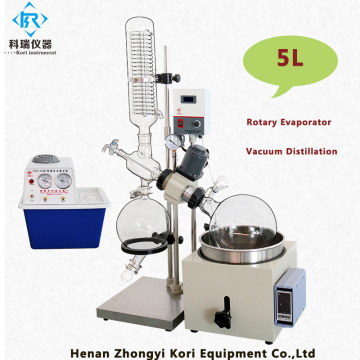 Escala de laboratorio escala de aceite esencial destilación evaporador rotatorio precio