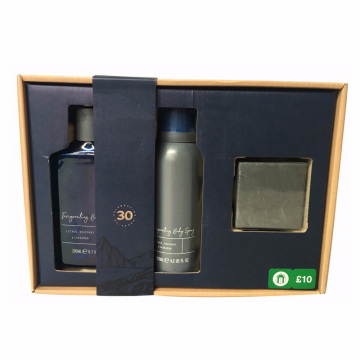 Private Label Hoogwaardige herenbadcadeau voor huidverzorging
