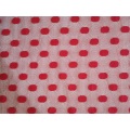 Shanghai dot cetak kain polyester / kain polka dot