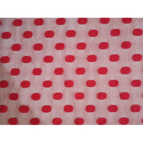 Shanghai dot cetak kain polyester / kain polka dot