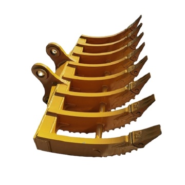 Excavator Wear Resistant Construction Spares & Attachments: Tilt Rotator, Q355, Q345B, Root Rake