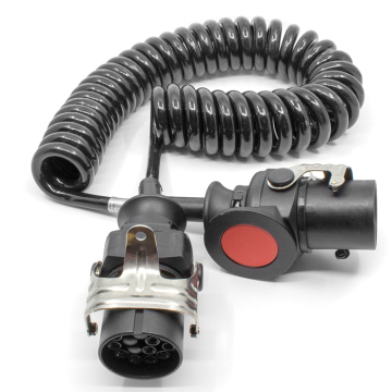 Electrical ABS Coil 7 Pin Trailer Plug Wiring for Truck Spare Parts