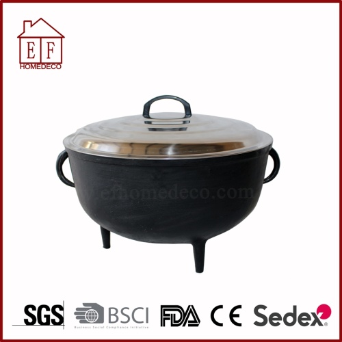 Cast Iron Jambalaya Pot 25 Gallon