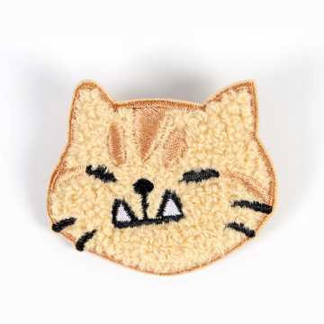 Patch di ricamo a motivi anime - badge in velcro chenille a grandezza naturale