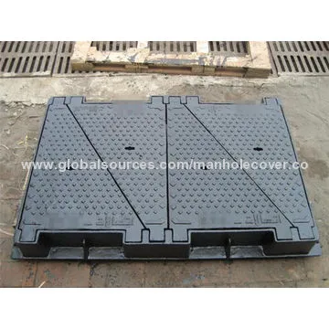 JRC 2/JRC 12/JRC 14 Dubai Ductile Iron Outdoor Manhole Cover, EN124