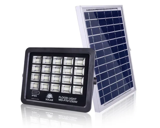 Solar Powered Motion Sensor Light for parking lot