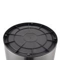 Round Shape Sunken Top Touch Trash Can