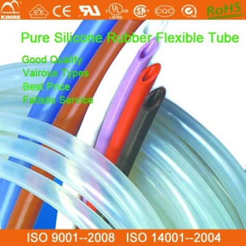 Professional Manufacture Pure Silicone Rubber Flexible Tube