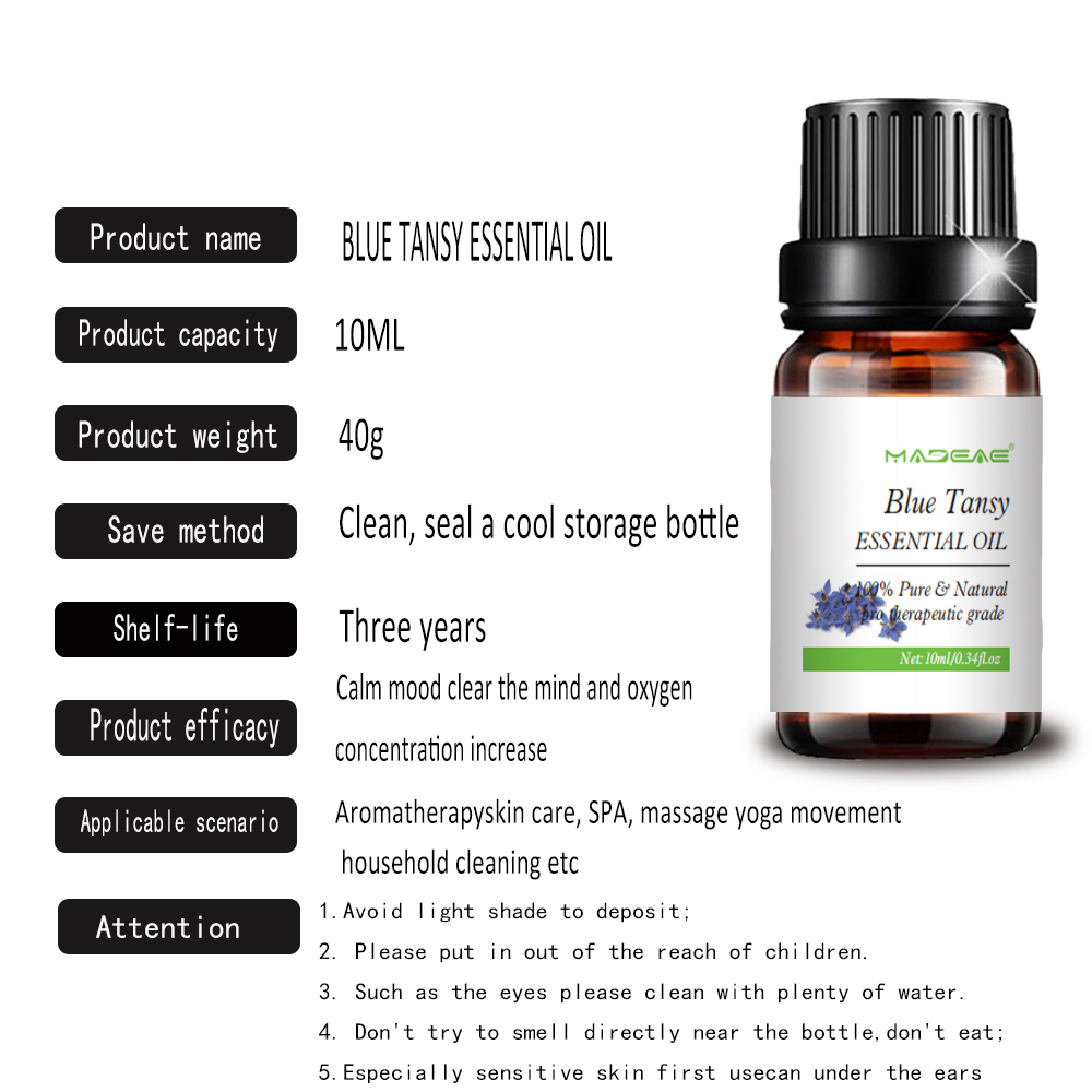 Blue Tansy Water Soluble Essential Oil For Skincare