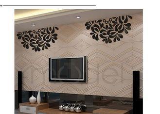 Creative European Style Living Room Removable Wall Stickers