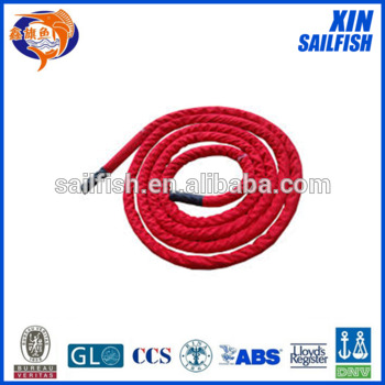 3 strand 36mm red color dacron polyester rope 12m battle rope price