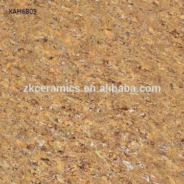 Brown Polycrystal Porcelain Polished Bathroom Ceramic Flooring Tiles 23.6x23.6