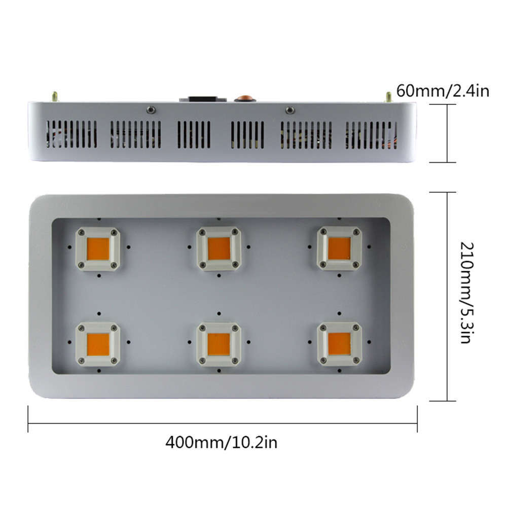 Cob led grow light full spectrum 1800w