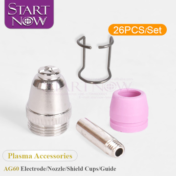 StartNow 26pcs WSD60 Plasma Schneidfackel Verbrauchsgüter Kit