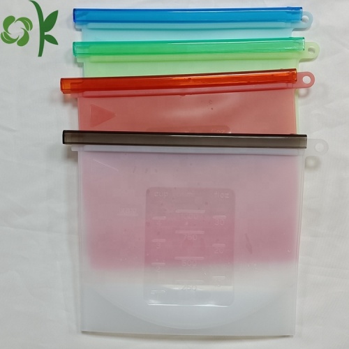 Swimming Flippers for Adults 1000ML Silicone Food Storage Bags with Custom Logo Supplier