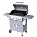 Antracite Grey 4 Burners Gas Grill