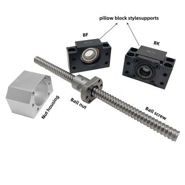 Custom Heavy-Duty 12x2 SFU Lead Screw and Nut Assembly 1500mm Self-Reversing