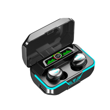 2023 AS03 Earbud nirkabel Earphone TWS dengan bank daya