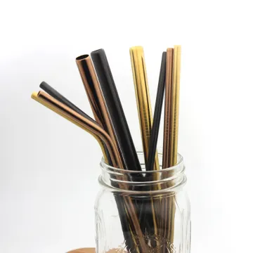 Durable Bar Drinking Stainless Steel Straws