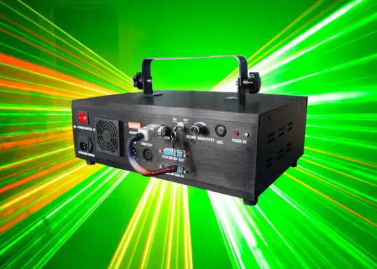 Party Dmx512 Laser Stage Light With Accu 1w Ilda And 24 Channels