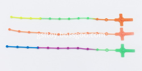 Color Cross Bead Bracelets-3