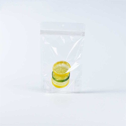 PLA Biodegradable Mung Starch Compostable Ziplock Bag para comida