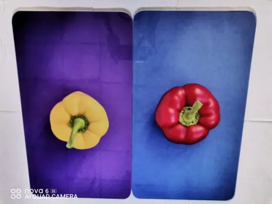 pepper design tempered glass hob cover