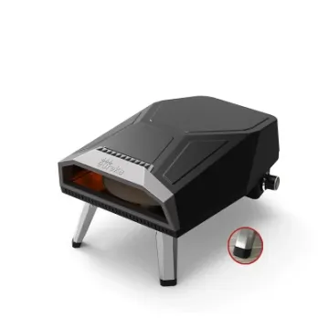 Portable New Style Factory Outdoor Oven Gas Pizza Oven with Rotating Stone