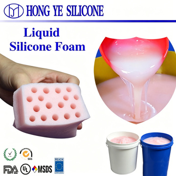 Flexible Flame Retardant Liquid Foamed Silicone Material