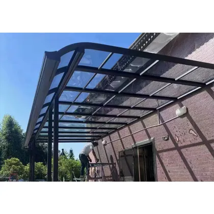 Custom Outdoor Awnings: Sunshade Aluminum - UV Protection and Stylish Design