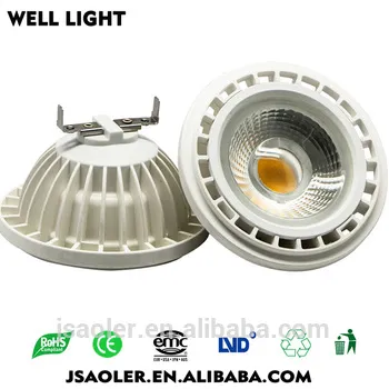 Super bright led lights LED AR111 COB 15W IP65 Dimmer Aluminum LED Spotlights