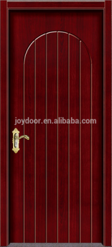 flat design MDF solid wooden interior door for room