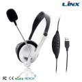 Headphone Kabel USB Populer Dengan MIC