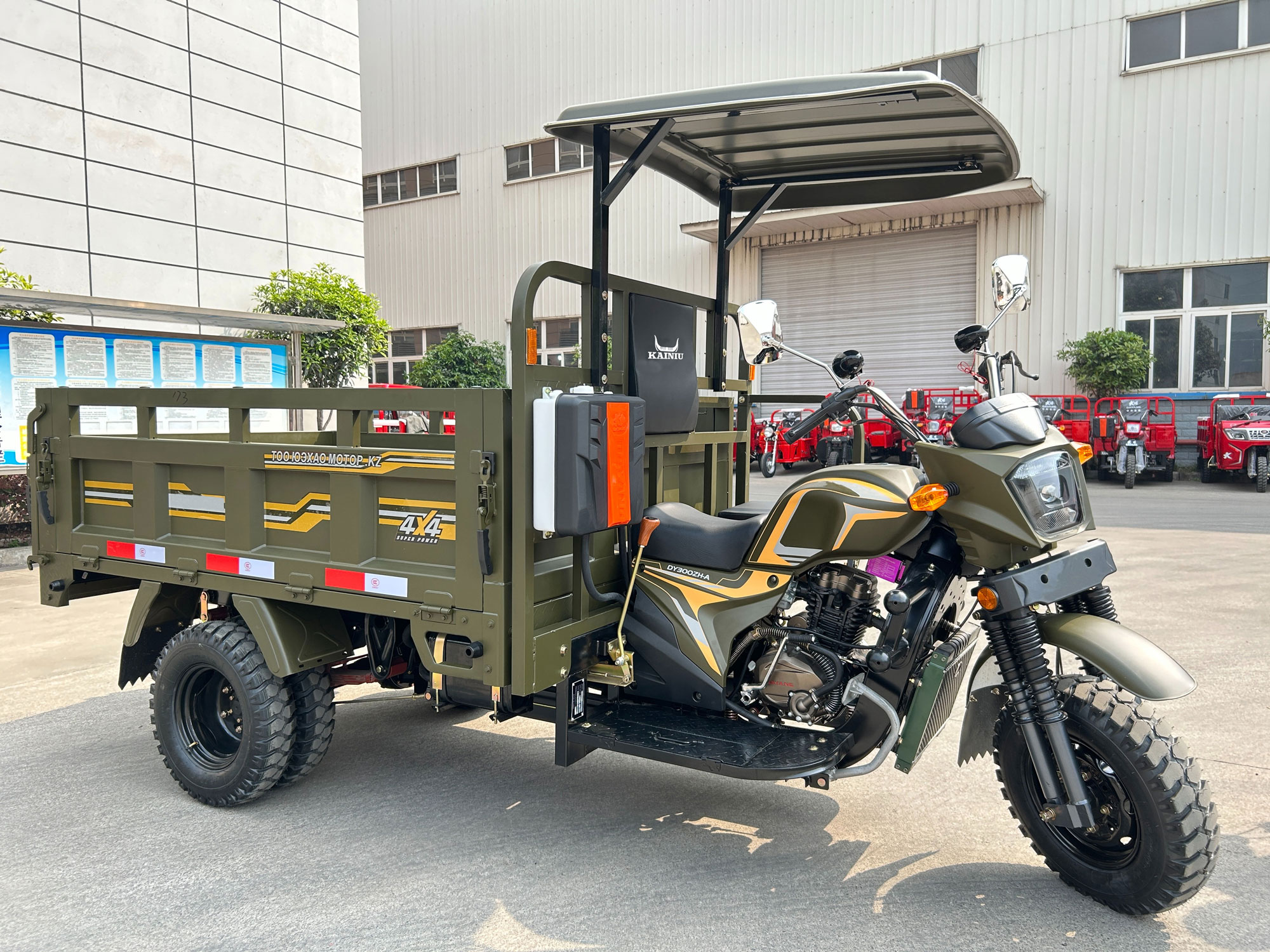 Triwheeler de transporte de carga eficiente