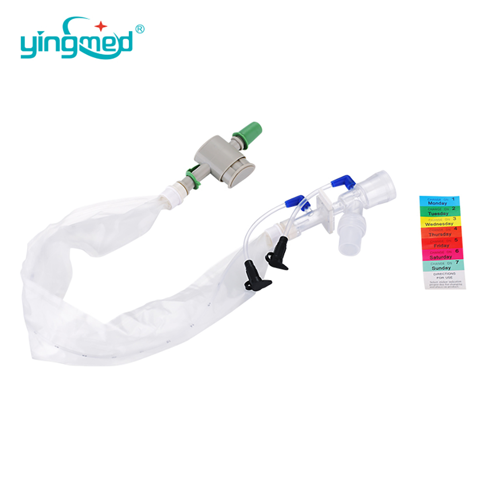 Medical disposable closed suction catheter system