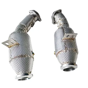 Stainless Steel Catalytic Exhaust Downpipe for Mercedes-Benz C43 AMG W205 2016-2022