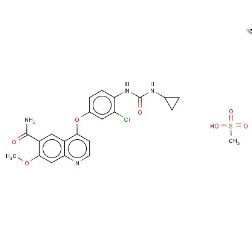 857890 - 39 - 2, Mesilato de Lenvatinib E7080