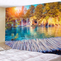 soft 3D door curtain decorative cloth tapestry