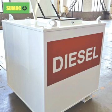 1000 -Liter -Benzin -Diesel -Kraftstofftank mit doppelten ummauerten 1000 -Liter -Benzin