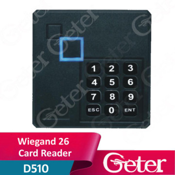 125KHZ FRID ID card reader and 13.56MHZ IC card with keypad