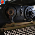 Elektronické žakárové tkalcovské šaty Jacquard Fabric Machine