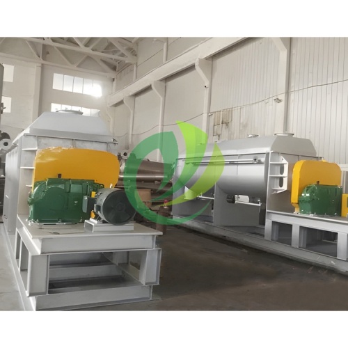 Equipo avanzado de secado de lodos con paleta