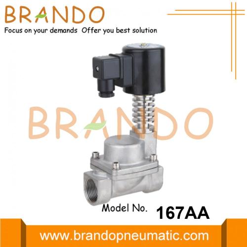 Stainless Steel 304 Steam Solenoid Valve 3/8'' 1/2''