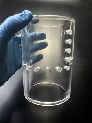 Customized High Purity Laser Drilling & CNC Drilled Quartz Products: Burnt Quartz Tubes & Perforated Quartz Glass Tubes