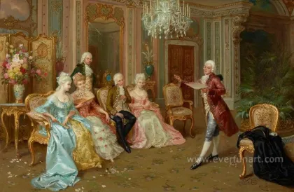 Canvas Art Figure Oil Paintings for Home Decorative