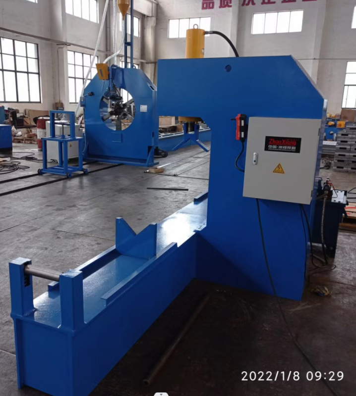 Cone Flag Pole Hydraulic Leveling Machine