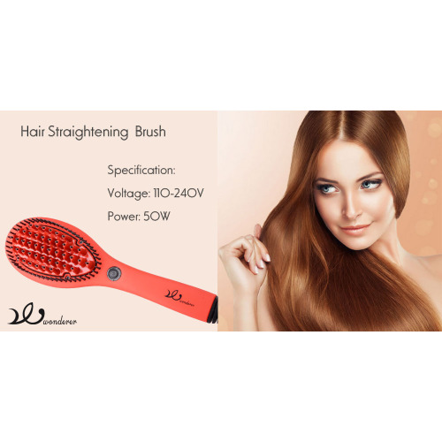 2017 Popular Electric Flat Iron Brush