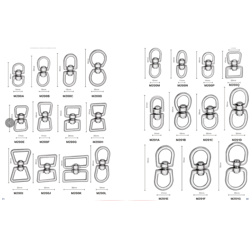 Zinc Alloy Bolt Snap Hook