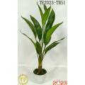 64cm bird of paradise leaf x 12 with plastic Pot